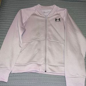 NWT LIGHT PURPLE UNDER ARMOR ZIP UP